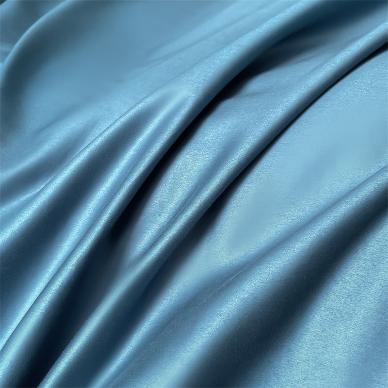 60-Thread Long-Staple Cotton Double Splice Embroidery Luxe Series Single Bed Sheet - Multi-Color Options