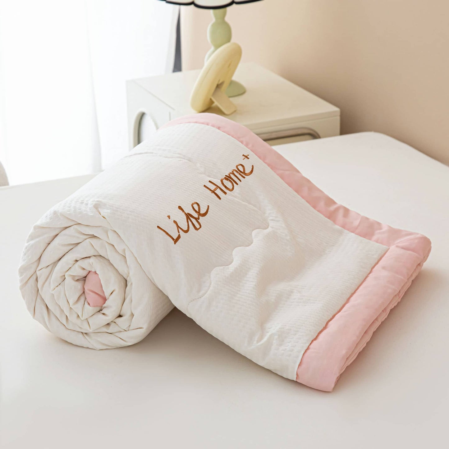 Soy Fiber Bubble Gauze Summer Quilt
