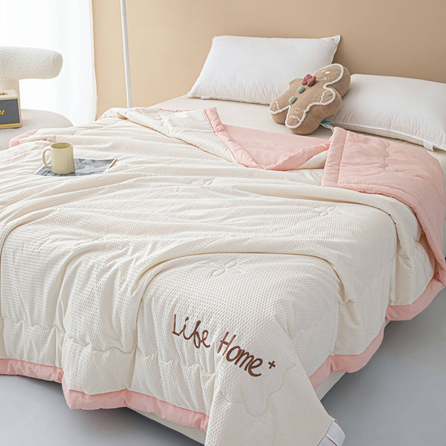 Soy Fiber Bubble Gauze Summer Quilt