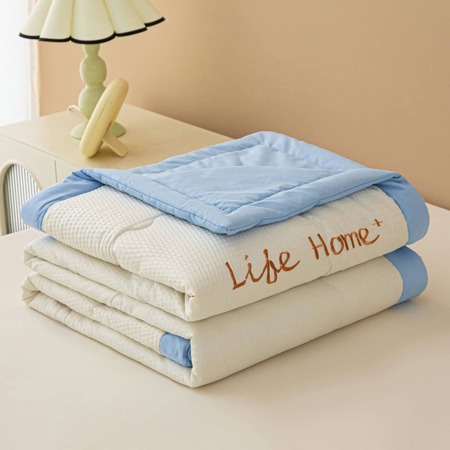 Soy Fiber Bubble Gauze Summer Quilt